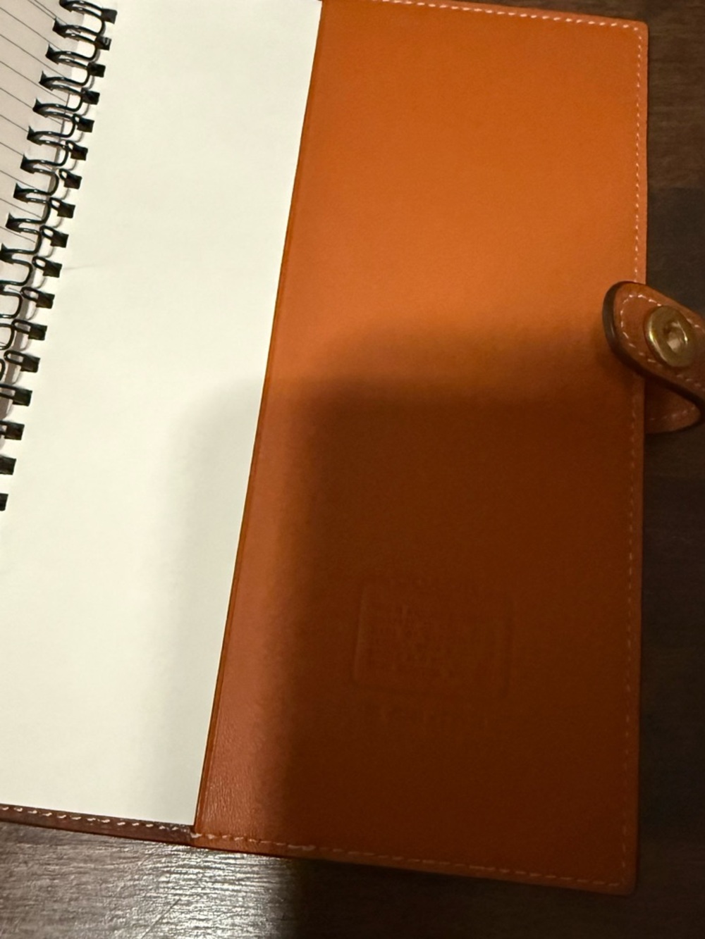 Coach Rexy Tan Leather Planner Pad Folio and spiral with T Rex - Picture 7 of 8